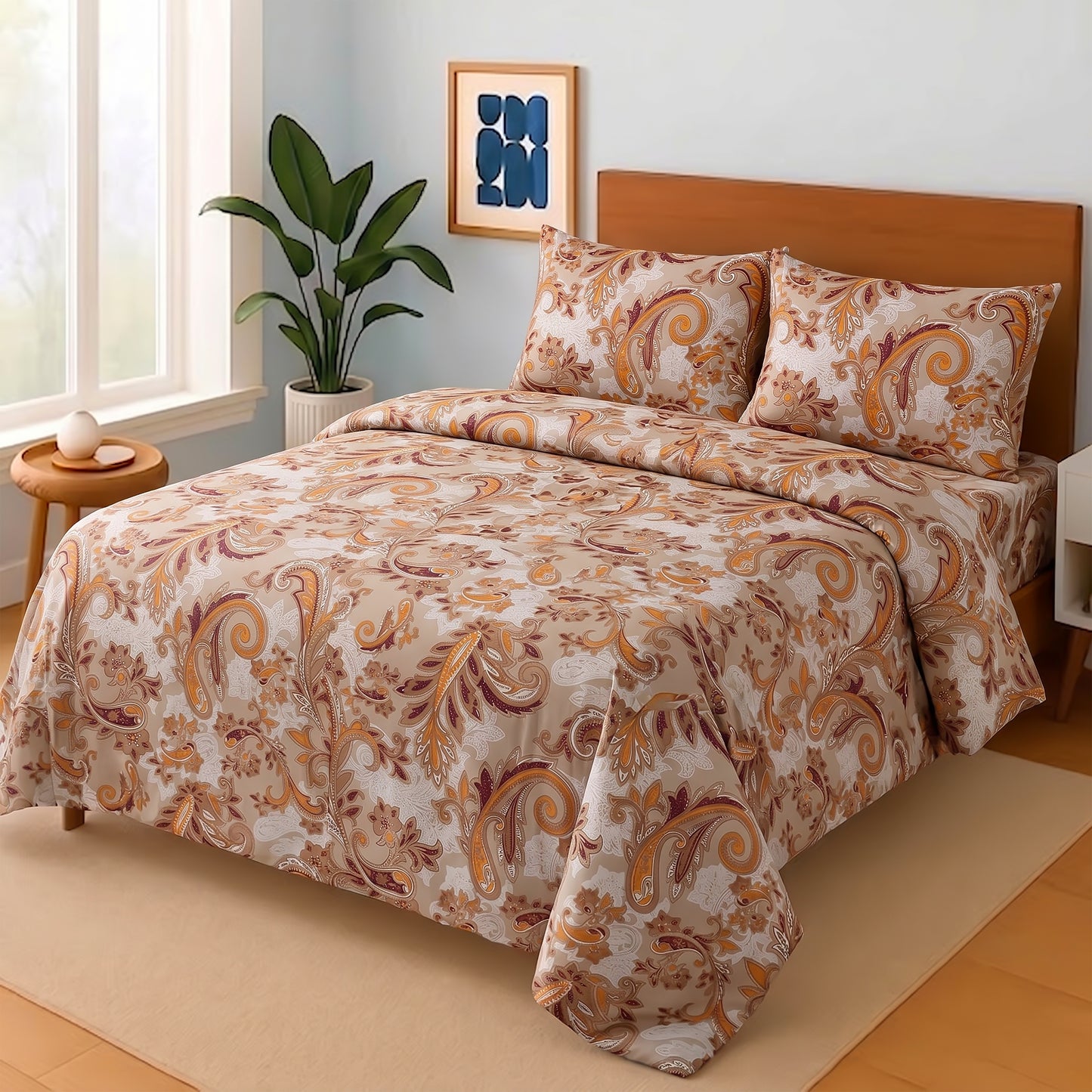 3 Pcs Bed sheet