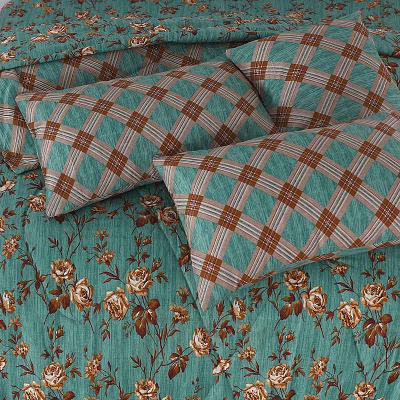 Premium Summer King Size Comforter Set - 7-Piece A20