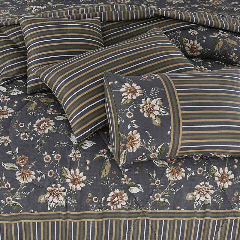 Premium Summer King Size Comforter Set - 7-Piece A43