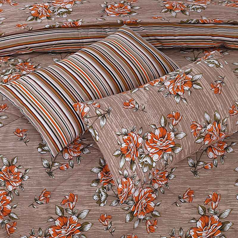 Premium Summer King Size Comforter Set - 7-Piece A18