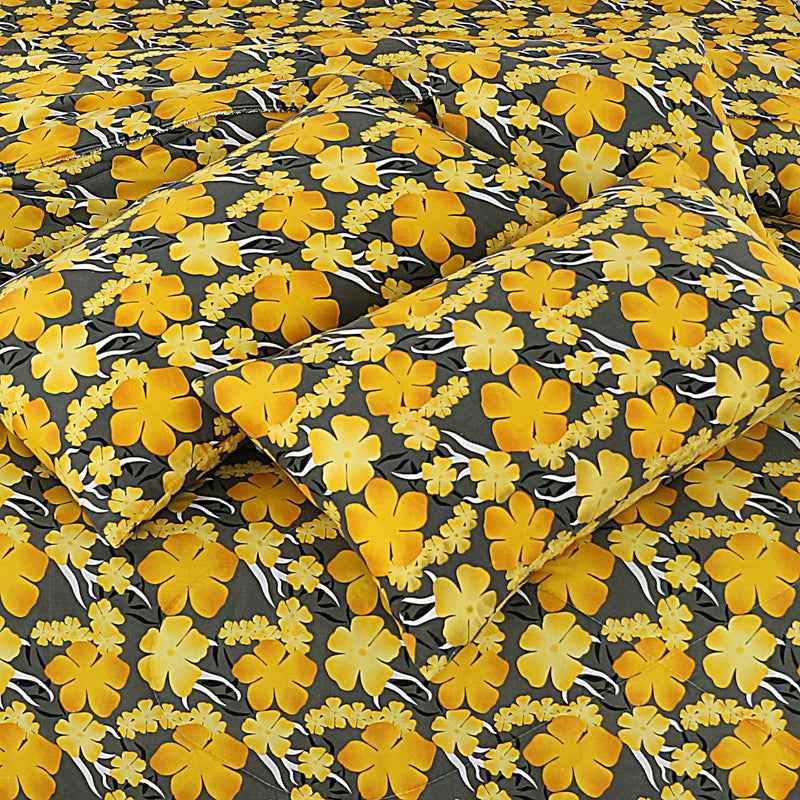 Premium Summer King Size Soft Cotton Comforter Set - 7-Piece N10