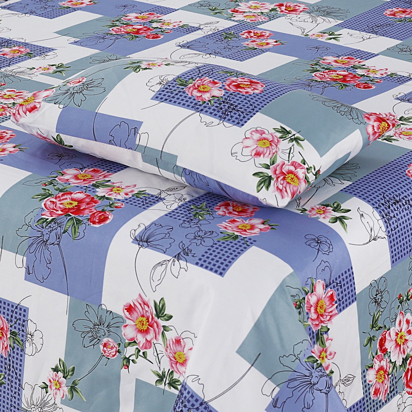 3 Pcs Bed sheet A-73a