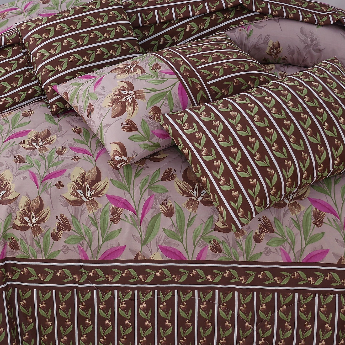 Premium Summer King Size Comforter Set - 7-Piece A5
