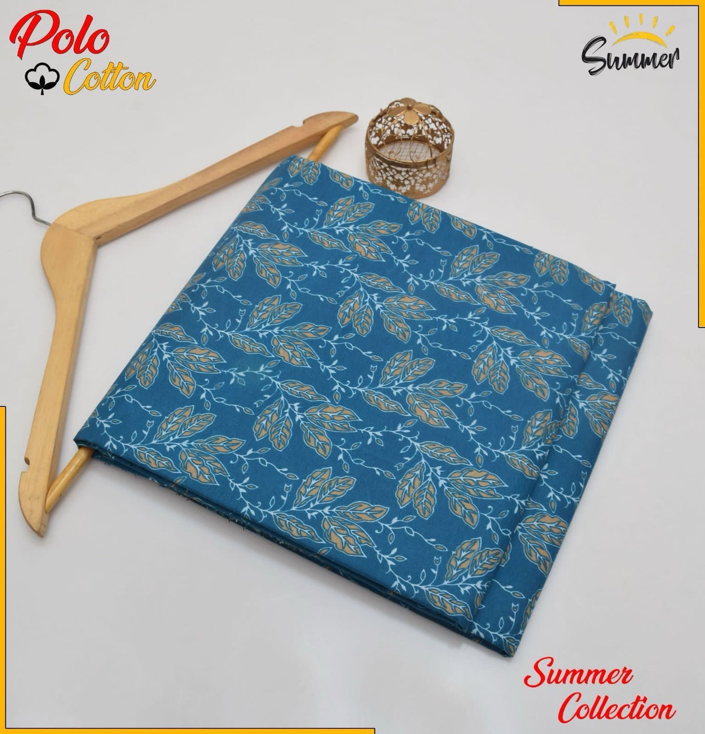 2 Piece – Cotton Digital Print Suit ( Design J-36)