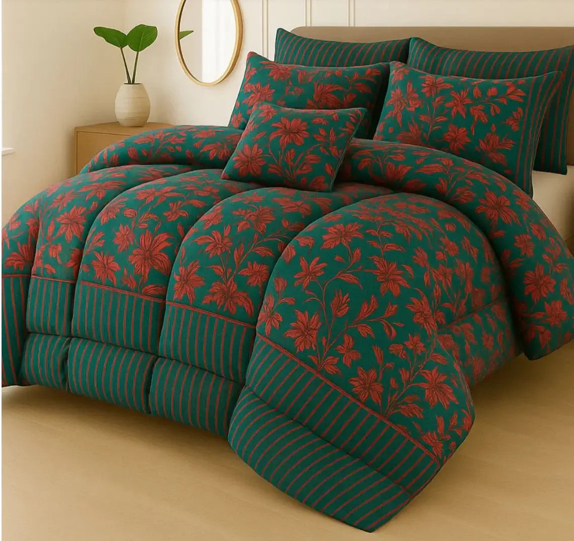 6 pc Winter Razai Set (Heavy Filling) RZ-31