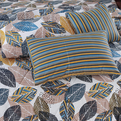 Premium Summer King Size Comforter Set - 7-Piece A42