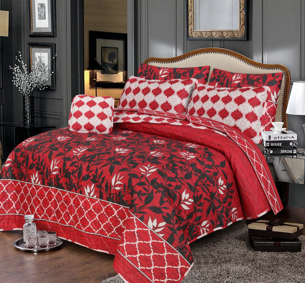 Premium Summer King Size Comforter Set - 7-Piece N26