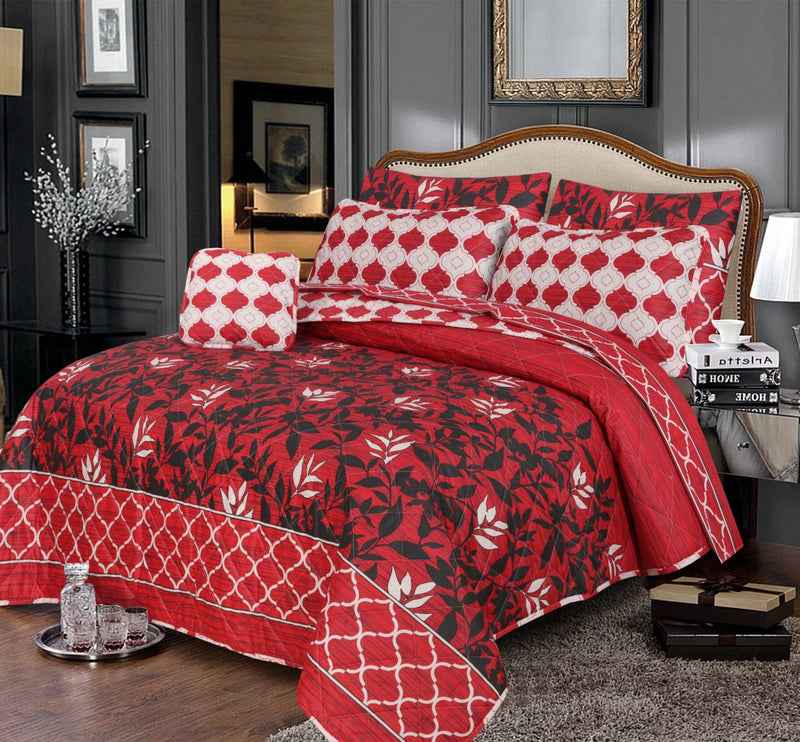 Premium Summer King Size Comforter Set - 7-Piece N26