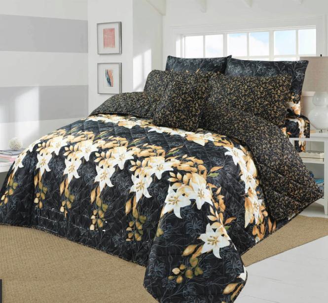 Premium Summer King Size Comforter Set - 7-Piece M4