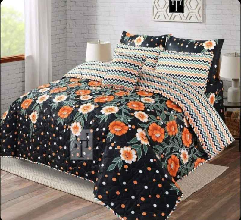 Premium Summer King Size Comforter Set - 7-Piece M5