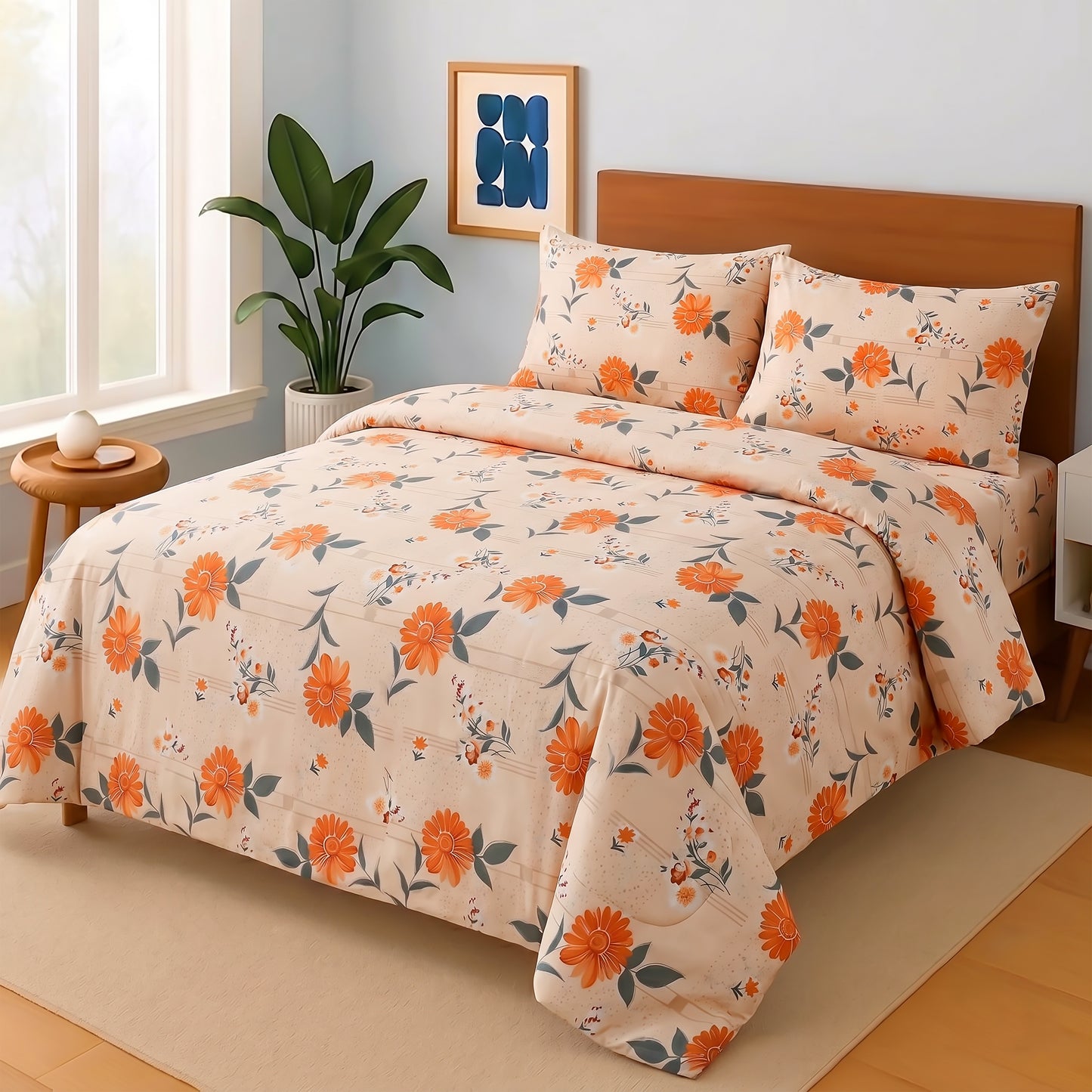 3 Pcs Bed sheet
