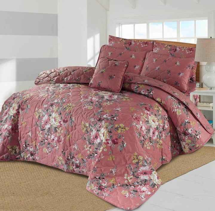 Premium Summer King Size Comforter Set - 7-Piece A33