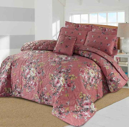 Premium Summer King Size Comforter Set - 7-Piece A33