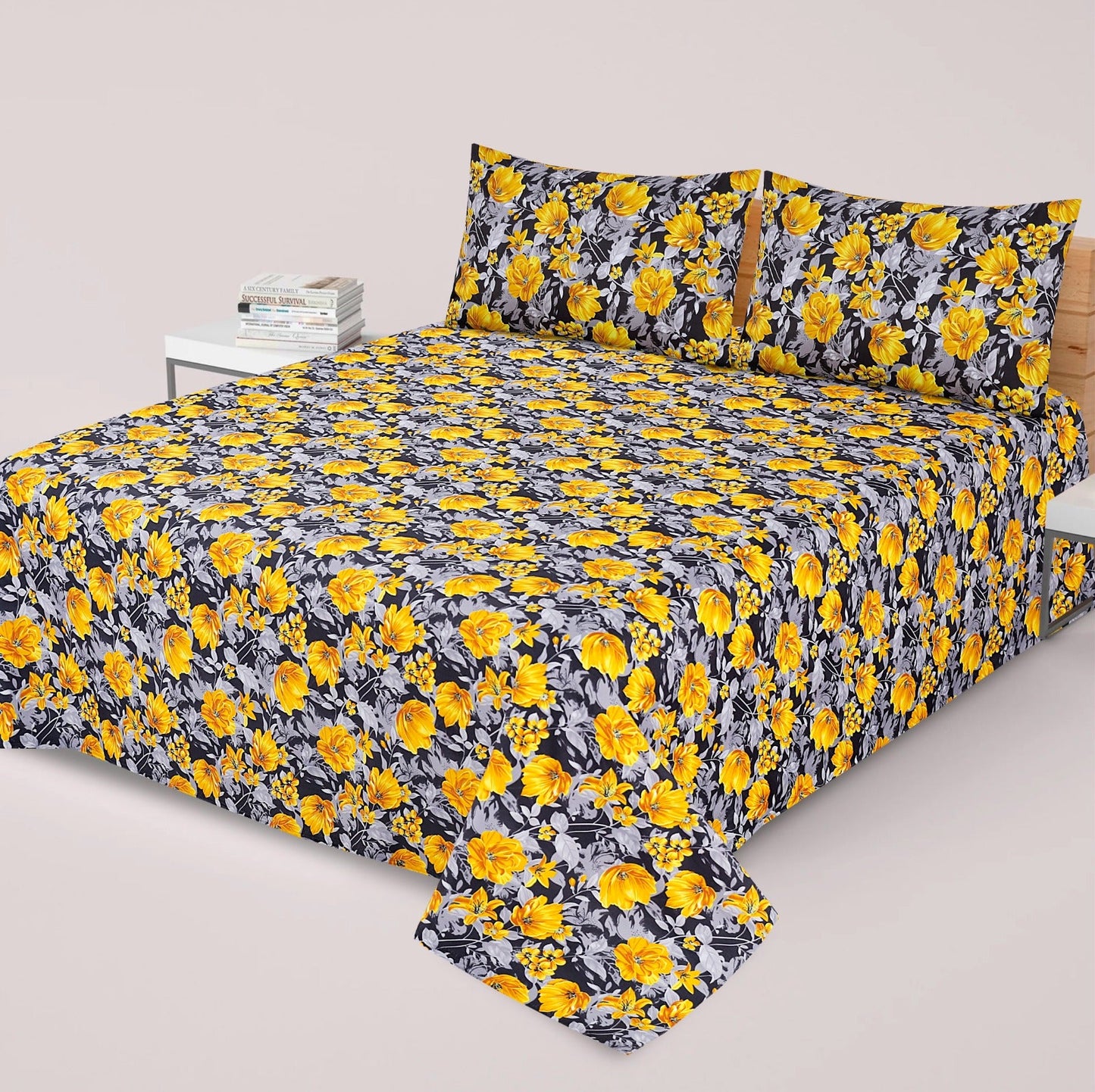 3 Pcs Bed sheet A-89a