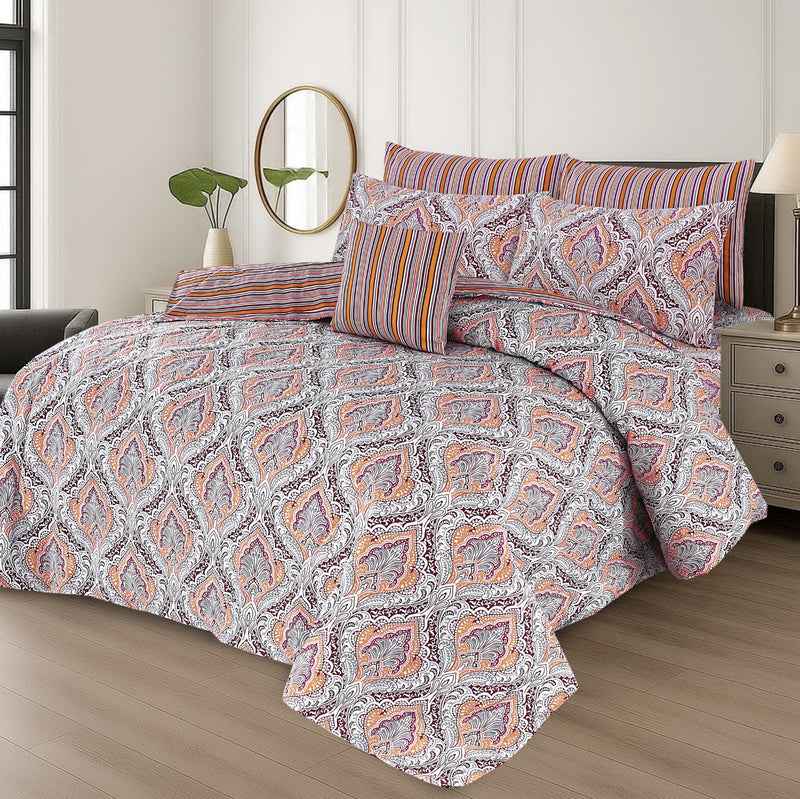 Premium Summer King Size Comforter Set - 7-Piece A7