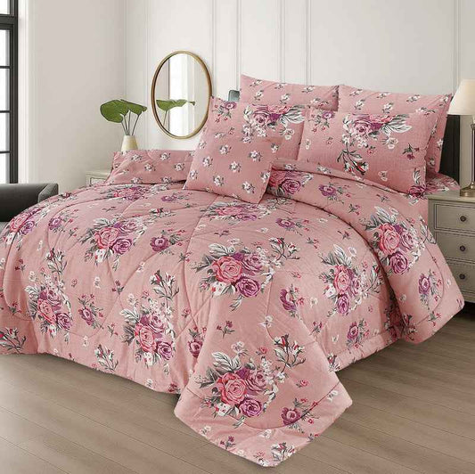 Premium Summer King Size Comforter Set - 7-Piece A9