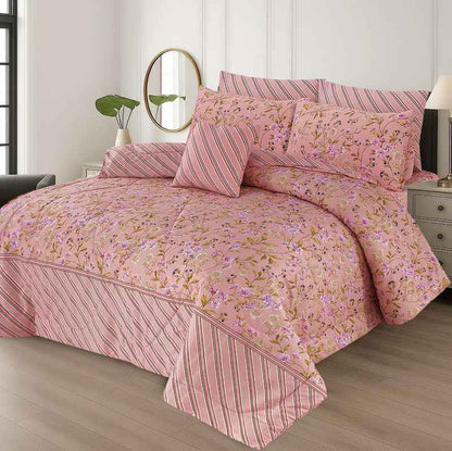Premium Summer King Size Comforter Set - 7-Piece A32