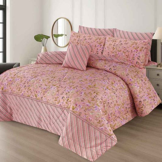 Premium Summer King Size Comforter Set - 7-Piece A32