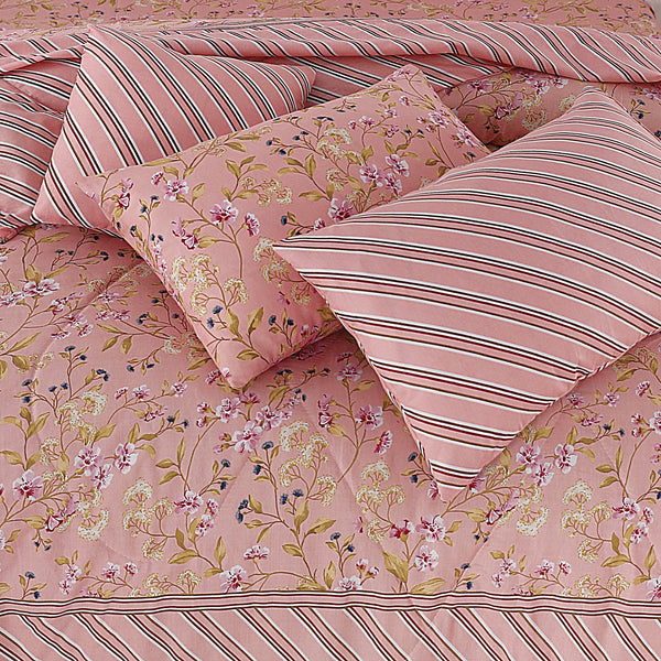 Premium Summer King Size Comforter Set - 7-Piece A35