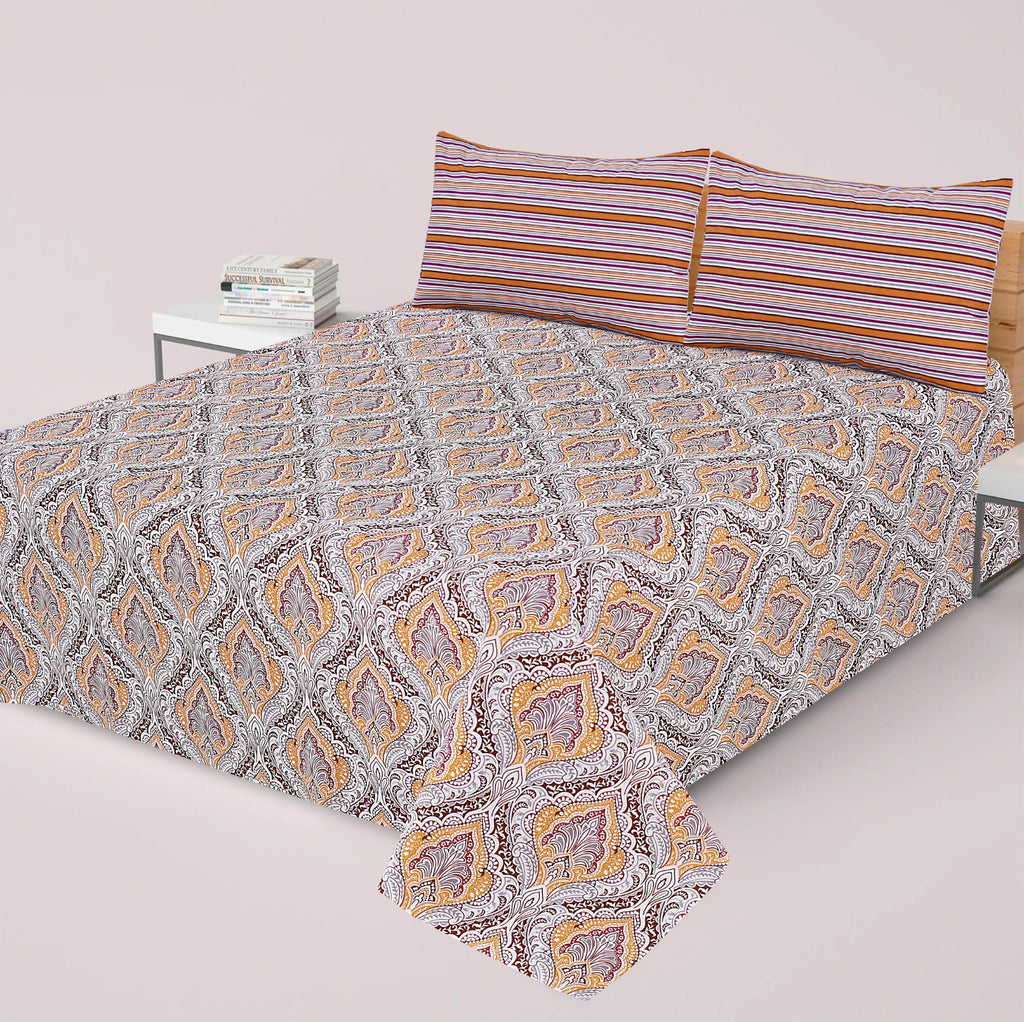 3 Pcs Bed sheet A-67