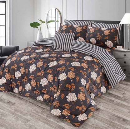 Premium Summer King Size Comforter Set - 7-Piece A24
