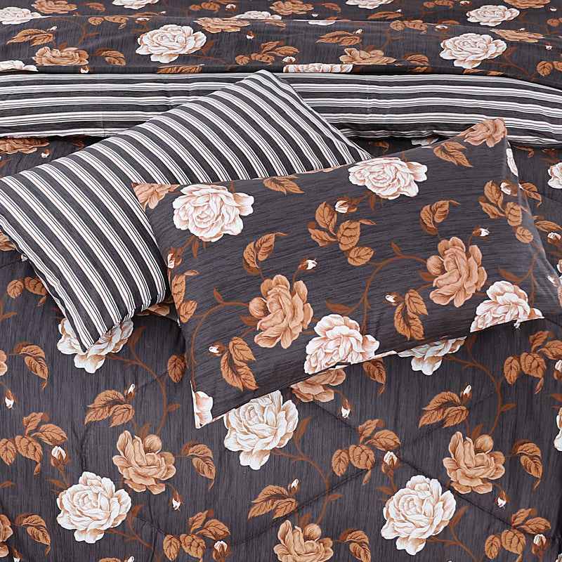 Premium Summer King Size Comforter Set - 7-Piece A24