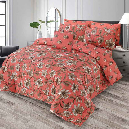 Premium Summer King Size Comforter Set - 7-Piece A13