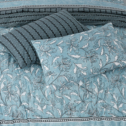 Premium Summer King Size Comforter Set - 7-Piece A34