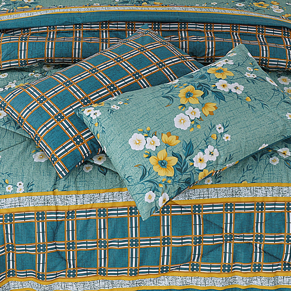 Premium Summer King Size Comforter Set - 7-Piece A26