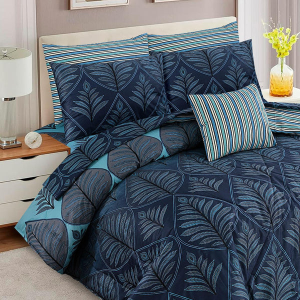 Premium Summer King Size Comforter Set - 7-Piece A31