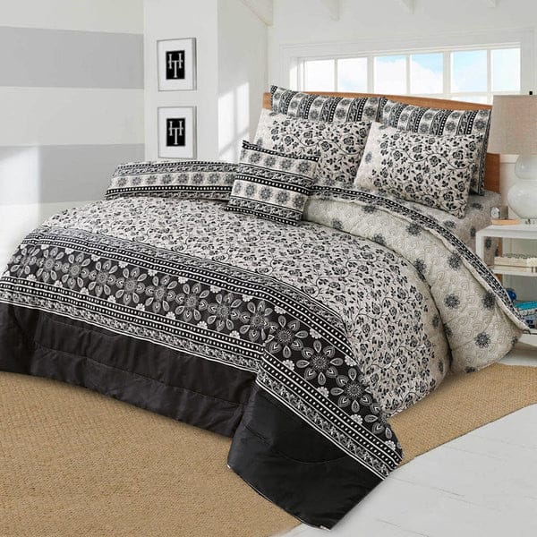 Premium Summer King Size Comforter Set - 7-Piece A17