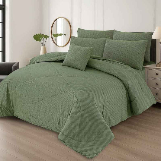 Premium Summer King Size Comforter Set - 7-Piece A48