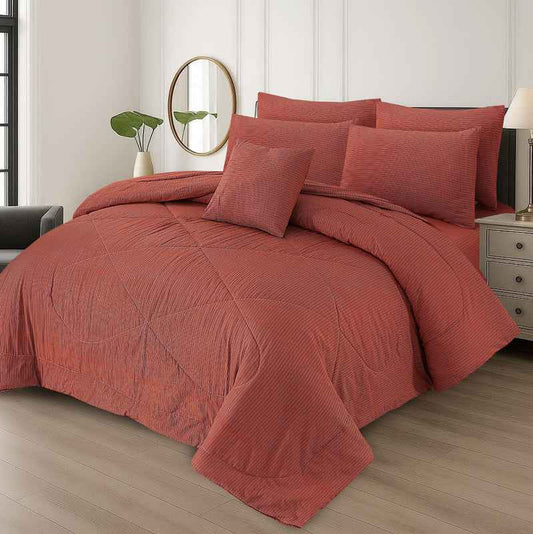 Premium Summer King Size Comforter Set - 7-Piece A30