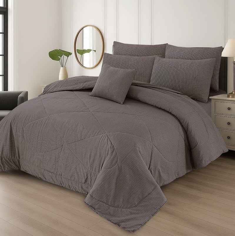 Premium Summer King Size Comforter Set - 7-Piece A15