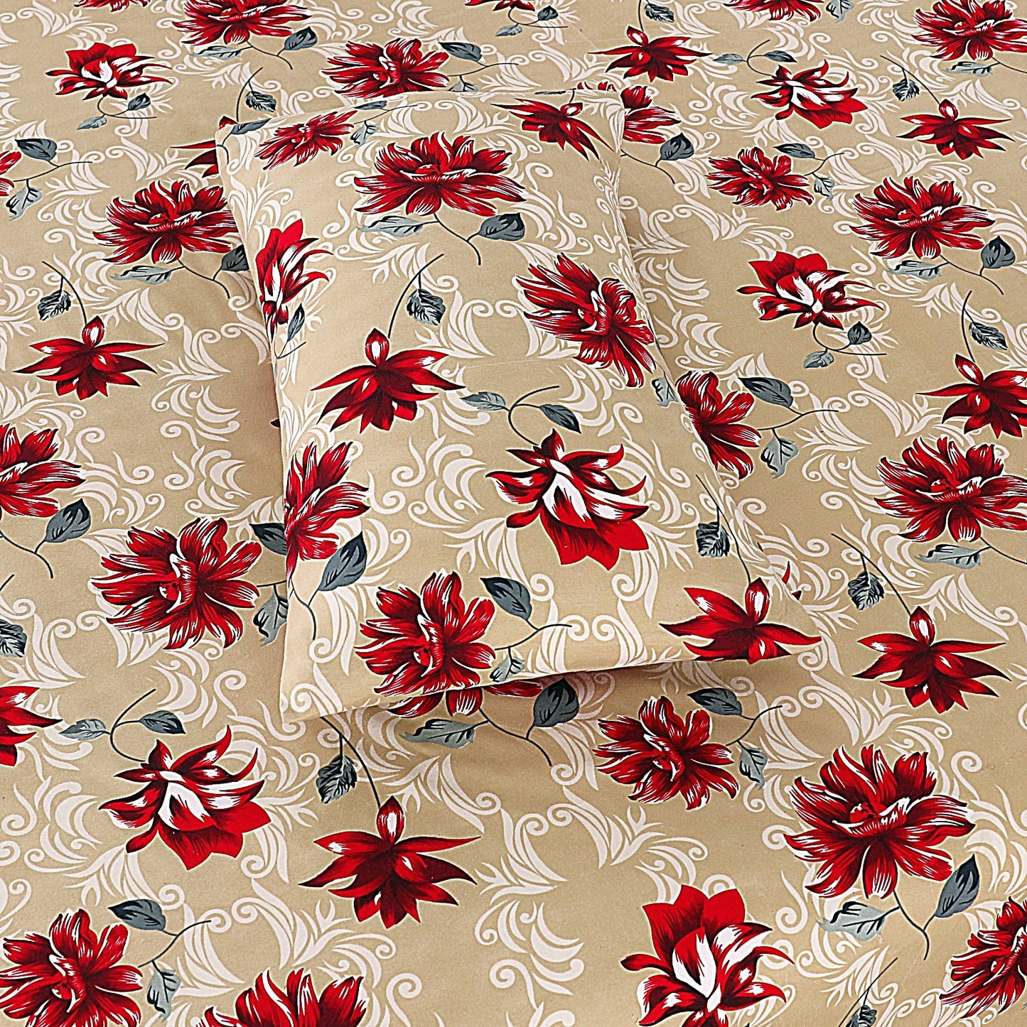 3 Pcs Bed sheet N-04b