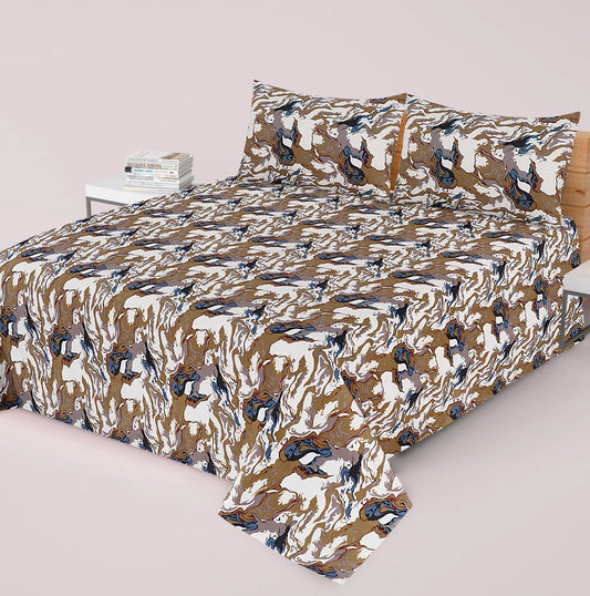 3 Pcs Bed sheet N-24