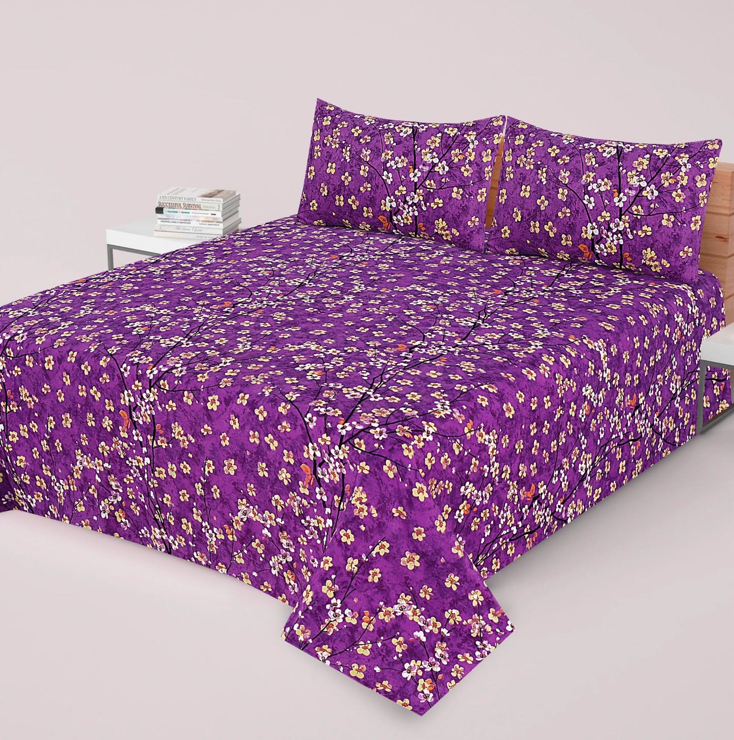 3 Pcs Bed sheet N-29