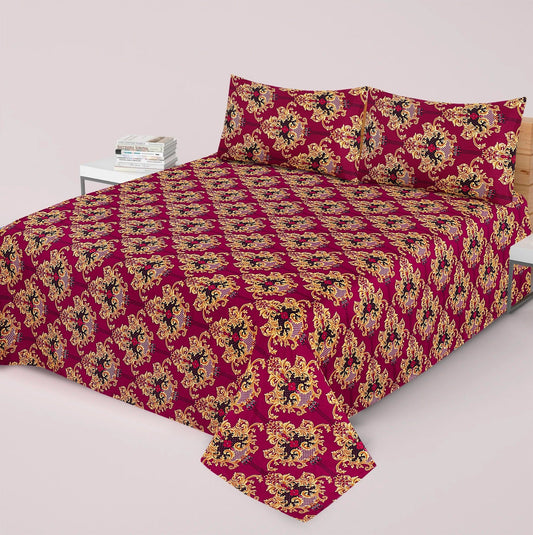 3 Pcs Bed sheet N-35