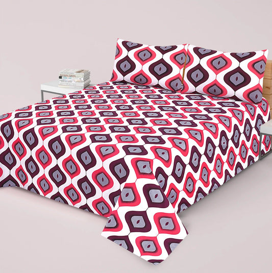 3 Pcs Bed sheet N-37