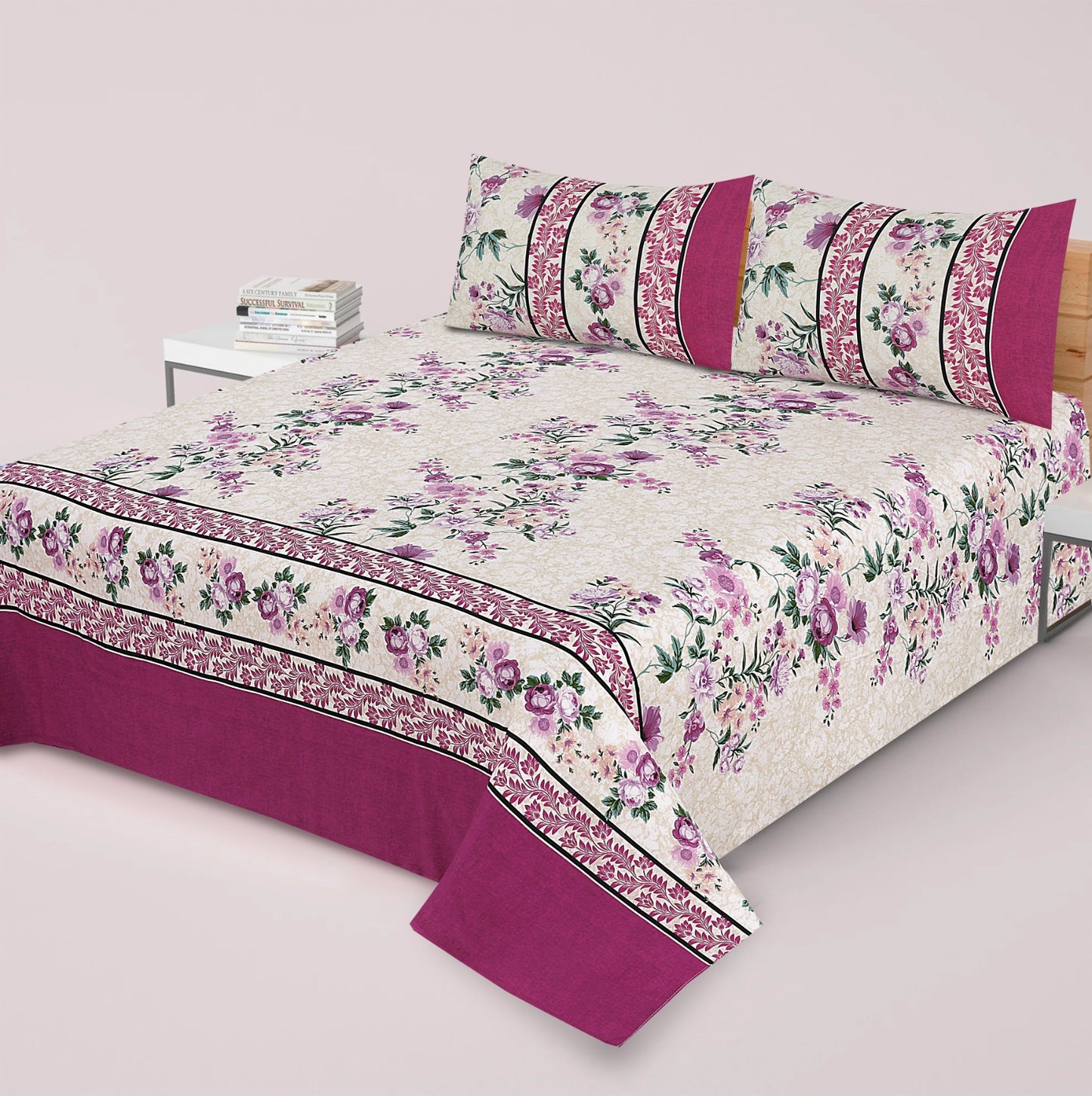 3 Pcs Bed sheet N-42