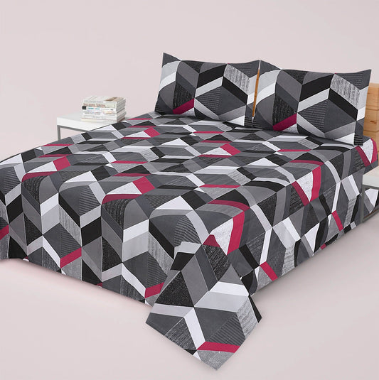 3 Pcs Bed sheet A-46