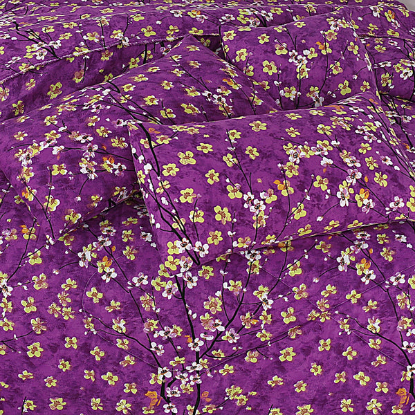 Premium Summer King Size Soft Cotton Comforter Set - 7-Piece N3