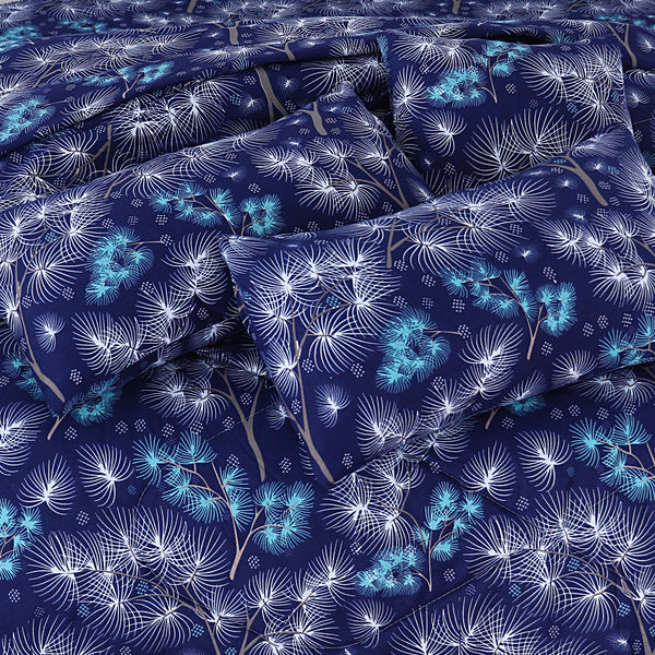 Premium Summer King Size Soft Cotton Comforter Set - 7-Piece N5