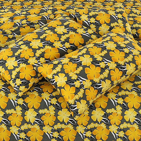 Premium Summer King Size Soft Cotton Comforter Set - 7-Piece N10