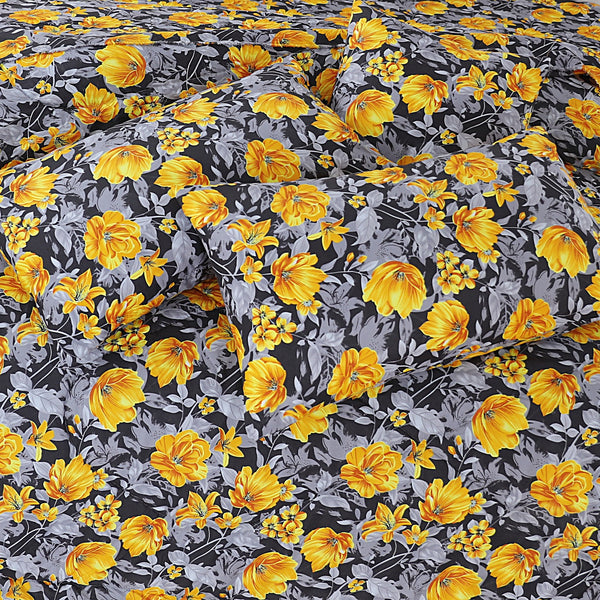 Premium Summer King Size Soft Cotton Comforter Set - 7-Piece N16