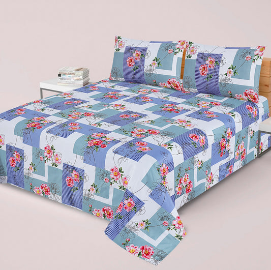3 Pcs Bed sheet A-73a