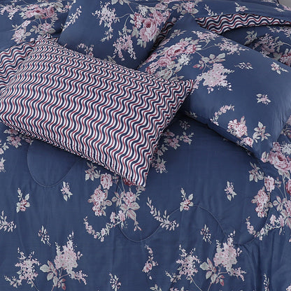 Premium Summer King Size Comforter Set - 7-Piece