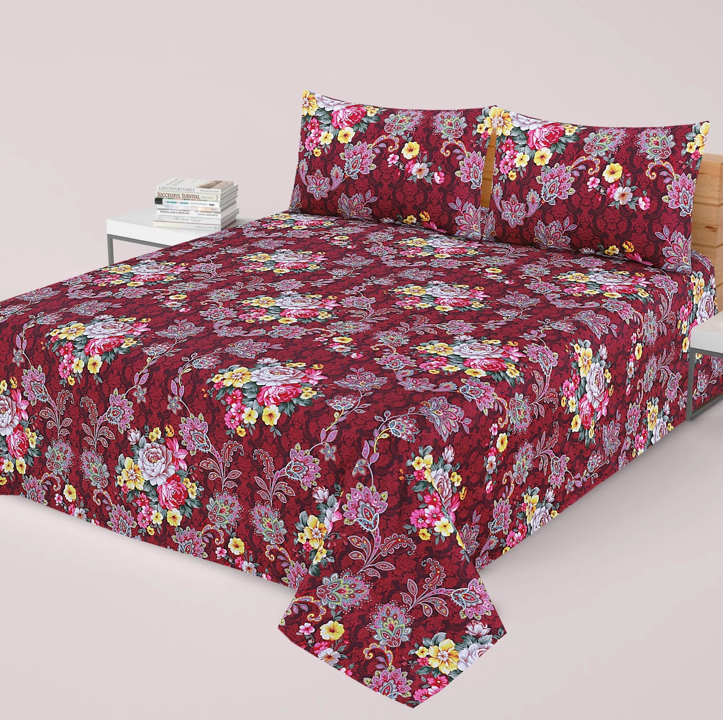 3 Pcs Bed sheet