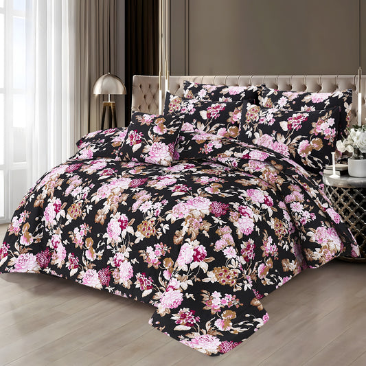 Premium Summer King Size Comforter Set - 7-Piece N28