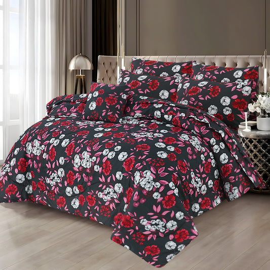 Premium Summer King Size Comforter Set - 7-Piece A8